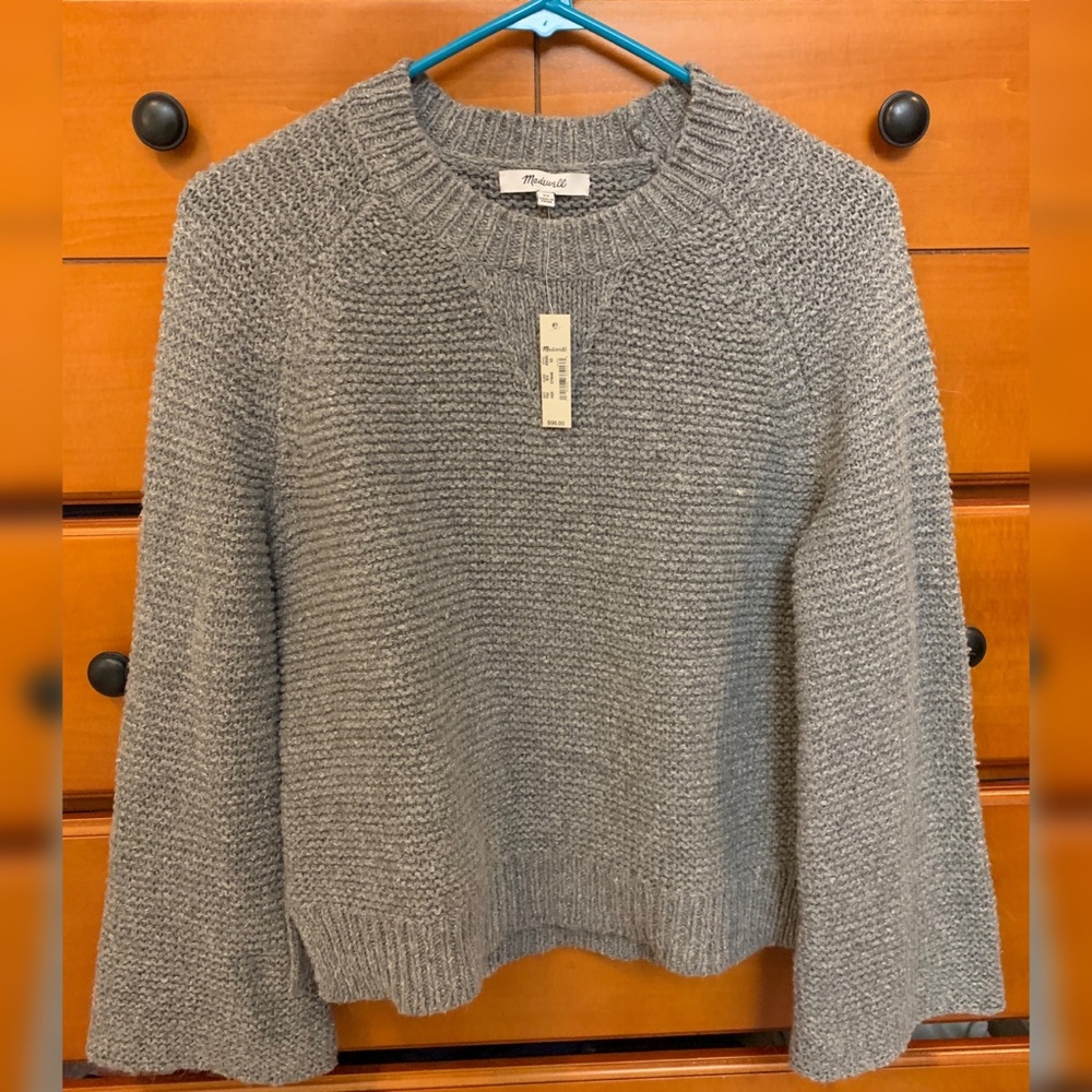 Madewell Wide Sleeve Pullover Sweater